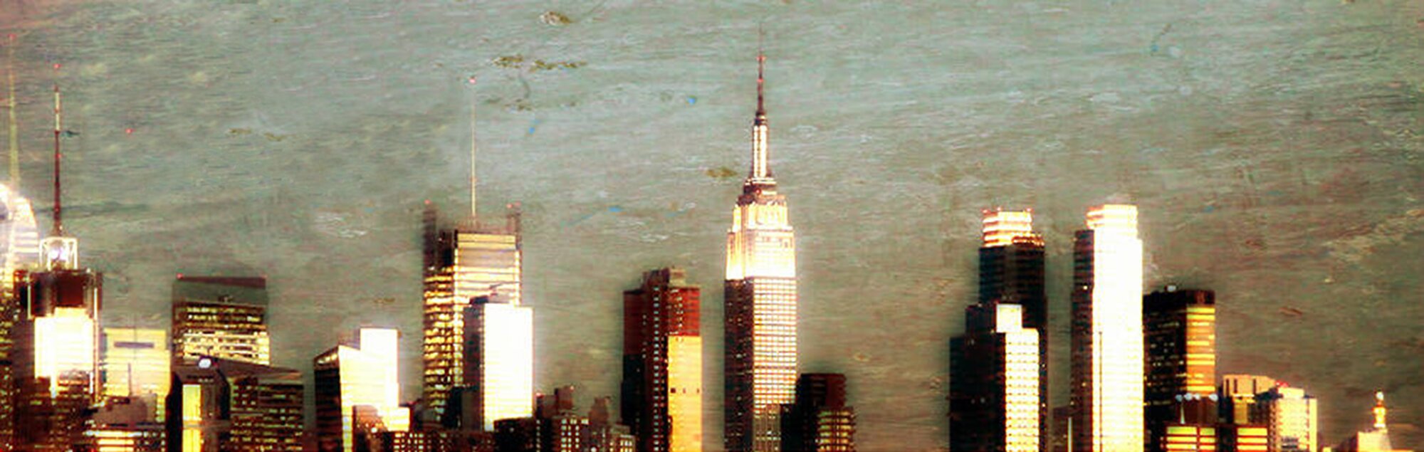 New York City skyline — the origin of Abo's Pizza