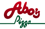 Abo's Pizza logo — New York pizza, Colorado since 1977